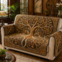 Amber Spiral Eternity Quilted Seat Sofa QV54