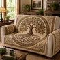 Sacred Eden Orchard Quilted Seat Sofa QV58