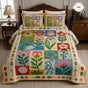 Botanical Floral | Handmade Quilted Bedding Set TG08