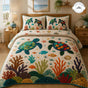 Coral Reef Ocean Life | Handmade Quilted Bedding Set TG36