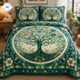 Tree of Life Floral | Handmade Quilted Bedding Set TG117