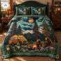 Mountain Forest Camping | Handmade Quilted Bedding Set TG119
