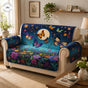 Mystic Night Butterfly Quilted Seat Sofa TG68