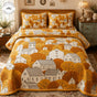 Autumn Village | Handmade Quilted Bedding Set TN12