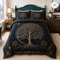 Tree of Life Celestial | Handmade Quilted Bedding Set TN102