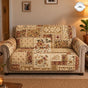 Vintage Patchwork Quilted Seat Sofa TN93