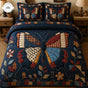 Vintage Butterfly Patchwork | Handmade Quilted Bedding Set TP47