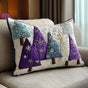 Winter Amethyst | Handmade Padded Cushion Cover