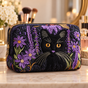 Padded Cat Lucky Charm | Handmade Padded Make-Up Bag