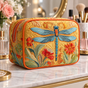 Winged Wonders | Handmade Padded Make-Up Bag