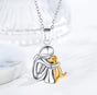 Lucky Dog-Themed Necklace | Handmade