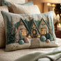 Crystal Morning | Handmade Padded Cushion Cover